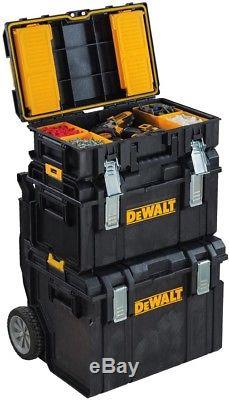 ToughSystem 22 Portable Tool Box Cart Rolling Pro Storage Organizer By DEWALT