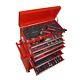 Trolley Tool Chest Cabinet Rolling Garage Toolbox With 7 Drawers & 250 Tools