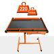 Us Stock Heavy Adjustable Work Table With Drawer, 220lbs Capacity Rolling Tool