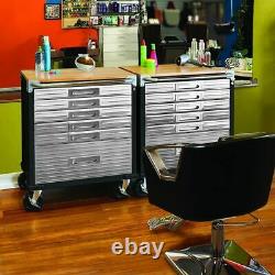 Ultrahd 6-drawer Rolling Lockable Storage Cabinet, 28 W X 18 D X 34.5 H