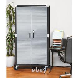 Ultrahd 72 Tall 2-door Rolling Storage Cabinet, 36 W X 18 D X 72 H