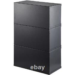 VEVOR Drill Bit Dispenser Organizer Cabinet 3 Boxes Size 1/16-1/2 A-Z #1-60