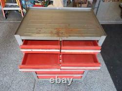 Vintage CRAFTSMAN 9 Drawer Rolling Mechanic Tool Box- 39 in H x 27 in W x 18 D