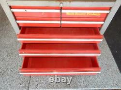 Vintage CRAFTSMAN 9 Drawer Rolling Mechanic Tool Box- 39 in H x 27 in W x 18 D