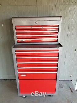Vintage CRAFTSMAN Rolling Tool Chest Cabinet 65304 with Keys