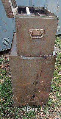 Vintage Craftsman Metal Rolling Tool Box 2 Piece Greyhound Delivery Available