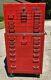 Vintage Mac Tools Tool Box Set 10-drawer Upper & 10-drawer Rolling Chest Local