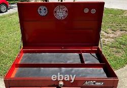 Vintage Mac Tools tool box set 10-drawer Upper & 10-drawer Rolling Chest LOCAL