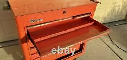 Vintage Snap-On Rolling Tool Box Cabinet KRA-300B Rolla Bench 1967 Rare