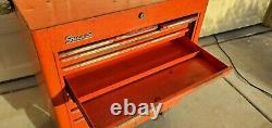 Vintage Snap-On Rolling Tool Box Cabinet KRA-300B Rolla Bench 1967 Rare