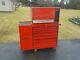 Vintage Snap-on Rolling Tool Chest & Side Box Excellent Cond 1 Owner 1970's