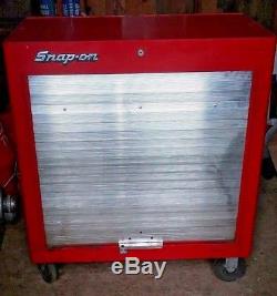 Vintage Snap On Tool Box Drawer Roll Down Front With Keys Local