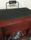 Vintage Snap-on Rolling Tool Box Huge With Tons Of Old Car Tools-see Description