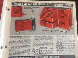 Vintage snap on Tool Box roll-cab 1966 KRA-396