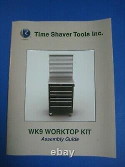 Viper Rolling Cabinet Alum Slatwall Back & Counter Wk9 Lime Green Time Shaver