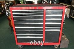 WATERLOO Professional Red 15 Drawers Rolling Tool Box