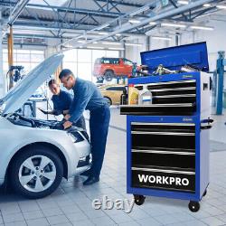 WORKPRO 26-Inch 4-Drawers Steel Rolling Tool Chest Storage Cabinet Box withWheels