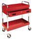 Wilmar Performance Tool Steel Rolling Detail And Tool Cart Red W54004 New