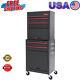Workshop Garage 5-drawer Rolling Tool Chest Tall Cabinet Combo Rolling Organizer